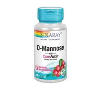 Cranactin D-Mannosa 60 Cápsulas Veganas 1000 Mg De Solaray