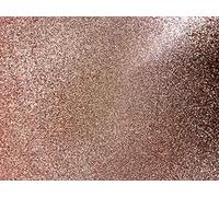 Cranberry - Cartulina con purpurina (285 g/m² x 5 hojas A4), color rosa