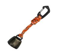 cRandonnées en cloches pour les ours - pendentif à la cloche en métal extérieur fort | Accessoire de sécurité détachable avec fonction muette | Équipement d'alerte faunique pour le randonnée de randon