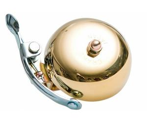 Crane Bell Co. Suzu Bell Timbre Bicicleta Oro