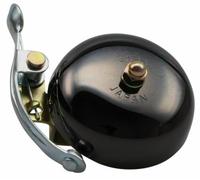 Timbre de bicicleta Crane Suzu Bell Steel Band ( Neo Black )