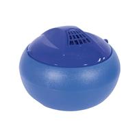 Crane Vaporizador de vapor puro, 1,0 galones, sin filtro, sin susurro, sin gérmenes, depósito apto para lavavajillas, para el dormitorio y la oficina, azul (EE-8619 B)