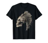 Cráneo Azteca Maya Mexicano Tolteca Inca Maya Indígena Azteca Camiseta