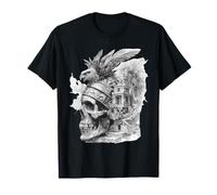 Cráneo Azteca Maya Mexicano Tolteca Inca Maya Indígena Azteca Camiseta