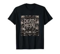 Cráneo de Metal de la Muerte Camiseta