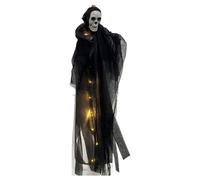 Cráneo Ghost Decoración Al Aire Libre - Halloween Hangable Skeleton Ghost | Decoración De Entrada A La Casa Embrujada | Horror Lighted Skull Ghosts Accesorios | Decoración De Gourmandise al Aire Libre