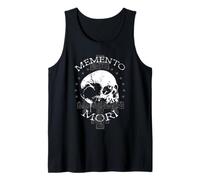 Cráneo gótico Memento Mori Camiseta sin Mangas