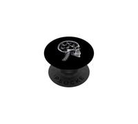 Cráneo Mariposas Rayos X Esqueleto Gótico PopSockets PopGrip Adhesivo
