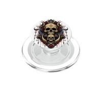 Cráneo Oculto Luna Sigilo Místico Gótico Visionario Arte de Terror PopSockets PopGrip para MagSafe