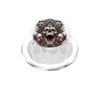 Cráneos de Ojos Que Todo lo ve Oculto Místico Horror Visionario Arte PopSockets PopGrip para MagSafe