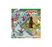 Cranio Creations - SOQQUADRO: Visual-Juego de Mesa, Multicolor, CC110