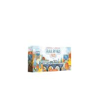 Cranio Creations - Tiles de ferrocarril, Forest Expansion - ¡Expande tu Viaje ferroviario por el Bosque! - 1-4 Jugadores, 45 Minutos - Edad 8+ - Expansión - Edición en Italiano