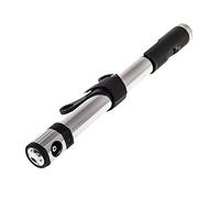 Crank Brothers Klic HP Bomba con manómetro de Ciclismo Unisex Adulto, Plata