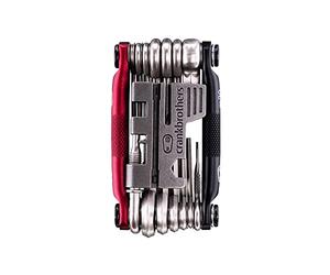 CRANK BROTHERS multiherramienta M20, negro/rojo