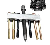 Crank Pulley Removal Tool - Adjustable Non-Slip Hand Tools, Universal Fit Design, Heavy Duty Steel Construction, Ergonomic Handle Grip | Crankshaft Damper Remover Puller For Automotive Truck Sedan