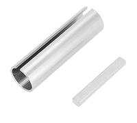 Crank Shaft Sleeve Adapter 3/4 to 7/8 Inch | Steel & Aluminum Alloy Construction | Step Key Included for Pulleys/Gear Boxes/Gas Motors | Reduces Need for Replacement Motor