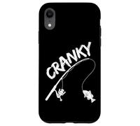 Crankbait Fishing Lure - Cranky Fisherman Tee Carcasa para iPhone XR