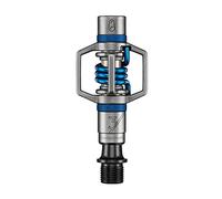 Crankbrothers Cpp522 Pedales de Pan de manivela. Huevo 2 Plumas Negras, Unisex Adulto, Silber/Electric Blau, Talla única