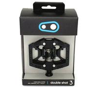 Crankbrothers doubleshot3 Pedal de Bicicleta Unisex, Negro