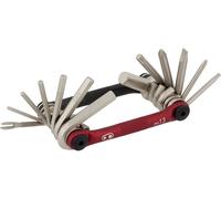 Crankbrothers M13 Batería Talla única Rojo