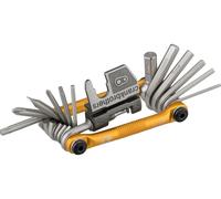 CRANK BROTHERS multiherramienta M19, negro/rojo