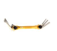 Crankbrothers M5 Batería Talla única Dorado