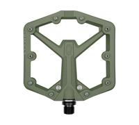 Crankbrothers Pedales MTB Stamp 1 Gen 2, compuestos, verde, grande