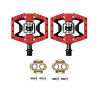 CRANKBROTHERS Pedales Doble Shot 3 rojo/negro