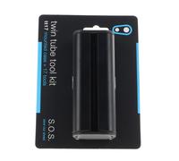 Crankbrothers S.O.S. TT17 Twin Tube Tool Kit Talla única Negro