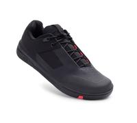 Crankbrothers Stamp Flat Lace, Zapatos MTB Unisex Adulto, Negro Y Rojo, 44 EU