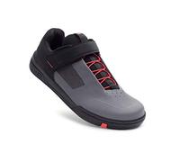 Crankbrothers Stamp Speed Lace, Zapatillas de Ciclismo Unisex Adulto, Gris Negro Rojo, 8 UK