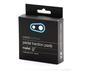 crankbrothers Traction Pad Set para Mallet E negro one_size