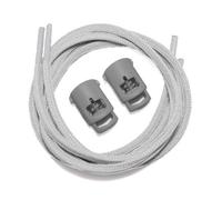 Crankbrothers Unisex's Speedlace Shoelaces, Silver, Standard Size