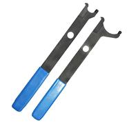 Crankshaft Seal Puller Set, Car Crankshafts Seal Puller Tool, Precision-Engineered Design, 2 Pieces Automotive Maintenance Handheld Gear, Anti-Slip for Workshops, Home, Travel, Beginners, 8x30cm