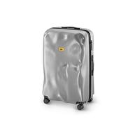 Crash Baggage - Trolley Icon Line - Large Baggare - 4 Wheels - 100 litres (Metal Silver)