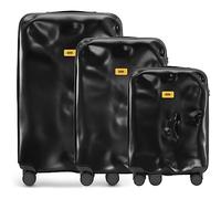 Crash Baggage - Trolley Icon Line - Set of Three Pieces (Cabin Baggage, Medium, Large) (Black)