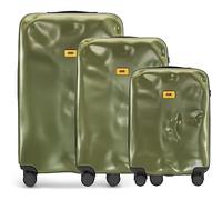 Crash Baggage - Trolley Icon Line - Set of Three Pieces (Cabin Baggage, Medium, Large) (Olive Green)