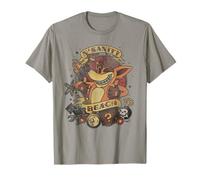 Crash Bandicoot N'Sanity Beach Retro Tattoo Art Video Game Camiseta