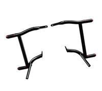 Crash Bar Moto Compatible Con FLHTCUL 2015-2016 Para FLH 2021 Para FLTRX 2015-2023 Protectores Soporte Para Alforjas Traseras Rieles Protector Motor Motocicleta Riel Para Carrera