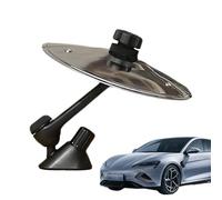 Crash Cymbals for Car, Stainless Steel Cymbals for Car Vient, Compact Easy Installation Design, Sturdy Stylish, Ideal para camiones, Rv, sedán y vehicle interior Decor Black