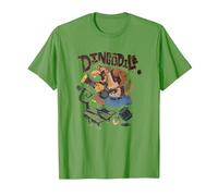 Crash Team Rumble Distressed Dingodile Bazooka Swamp Run Camiseta, Hombre, Hierba, S