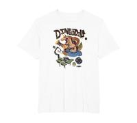 Crash Team Rumble Distressed Dingodile Bazooka Swamp Run Camiseta, Hombre Tallas Grandes, Blanco, 6X Alto