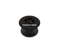 Crashed My Drone FPV Pilot Quadcopter Racing PopSockets PopGrip Adhesivo