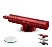 CrashEscape Mini - Emergency Window Breaker & Seatbelt Cutter, Car Escape Tool and Seatbelt Cutter, 3 Colors Car Window Breaker Tool, for Land and Underwater (Red)