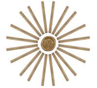 CRASPIRE - 20 pieza de Varillas de Cera para Sellado de Pistola de Pegamento de 11 mm para Sellos de Cera Vintage Y Tarjetas de Invitación con Letras, Botella de Vino, Paquete de Regalo, Decoración