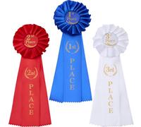 CRASPIRE 3 Colores 1º 2º 3º Premio Cinta Ganador Cintas Victoria Azul Rojo Blanco Lugar Medallas Cinta Roseta Gran Premio Aula Fiesta Accesorio Competencia Evento Deportivo Escuela