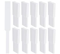 CRASPIRE 400 Tiras de Prueba de Perfume Rectangulares Tiras de Papel de Perfume Blanco Pequeño Desechable Prueba de Papel de Incienso para Probar AroFragancias Aceites Esenciales Probador