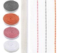 CRASPIRE 5/8"X197" cinta para la Cabeza para Encuadernación de Libros Cintas para Encuadernación Suministros de Encuadernación Cinta de Encuadernación de Lino Cinta para Encuadernación de Libros Cinta