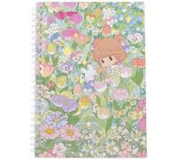 CRASPIRE Álbum Colección Pegatinas Reutilizables 40 Hoja Pinzas Y Raspador Tamaño A5 Papel Liberación Organizador Pegatinas En Blanco Funda Impermeable Diseño Flores Guardar Etiquetas