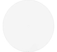 CRASPIRE Alfombrilla de Acrílico Transparente Tocadiscos Antideslizante Antiestática Plana Y Redonda Protectora Platos de Vinilo LP Una Salida de Audio Más Limpia Y Reducción de Ruido Accesorios